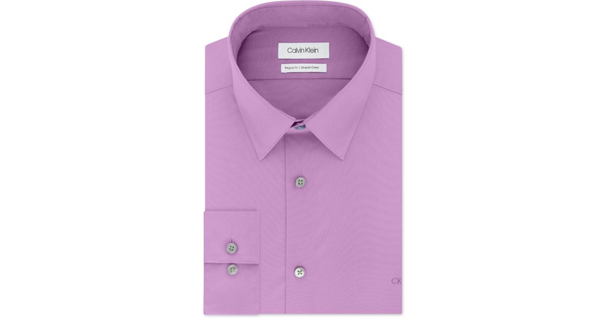 calvin klein dress shirts regular fit