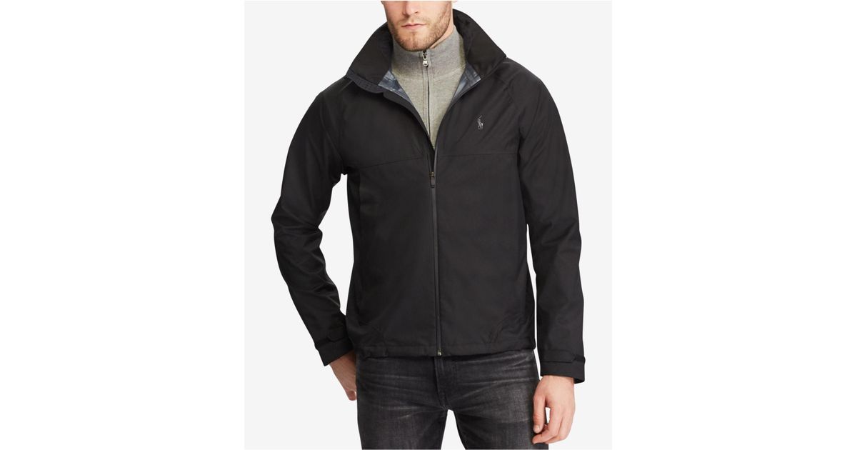 Lyst Jacket Polo Men Ralph Black Lauren Waterproof For Bigamp; Tall vN8wOnm0