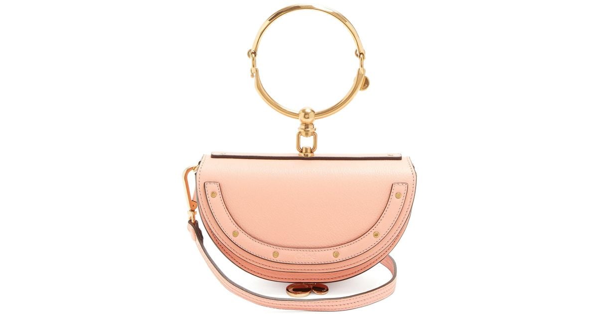 Minaudière Chloé Nile En Small Lyst Cuir Pochette wnqSR4OZ