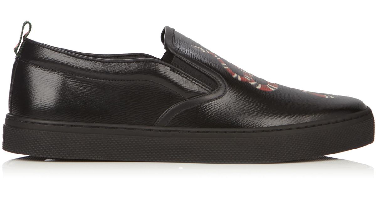 gucci slip on snake