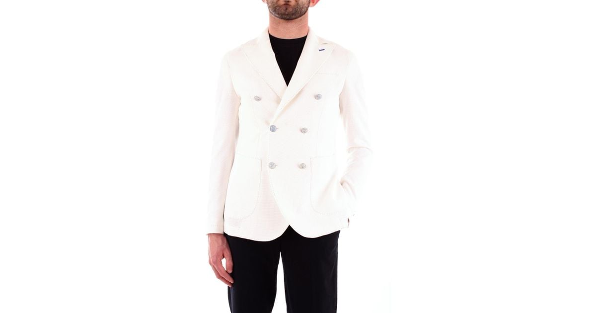 29Twentynine White Cotton Blazer for Men Lyst