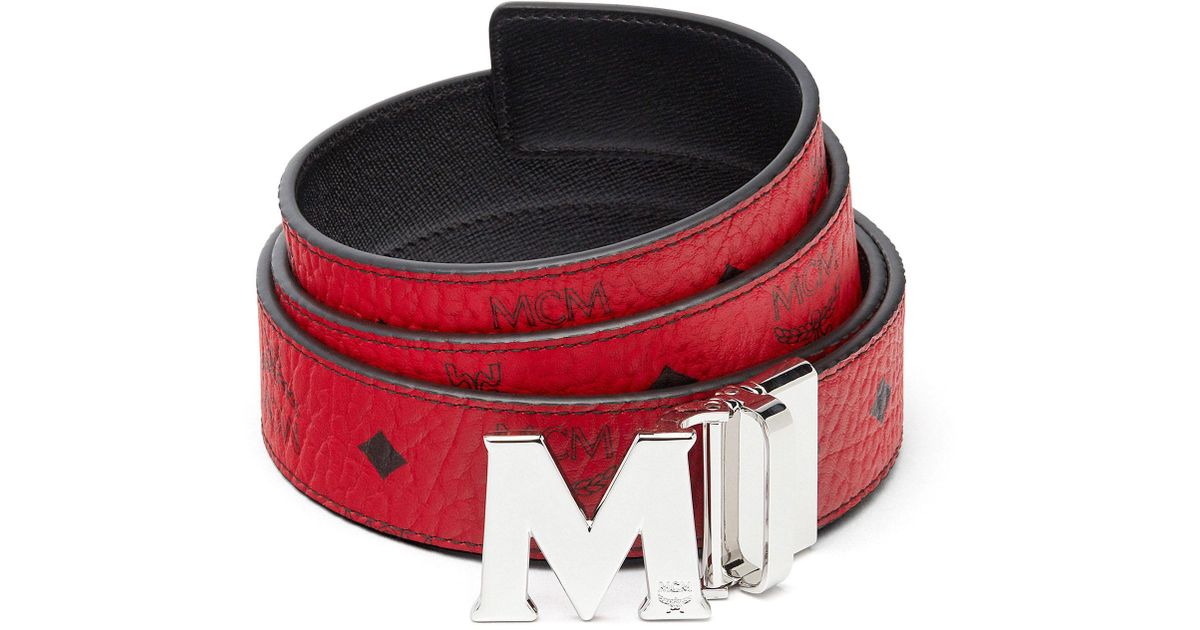 Lyst - Mcm Claus Reversible Belt 1.5