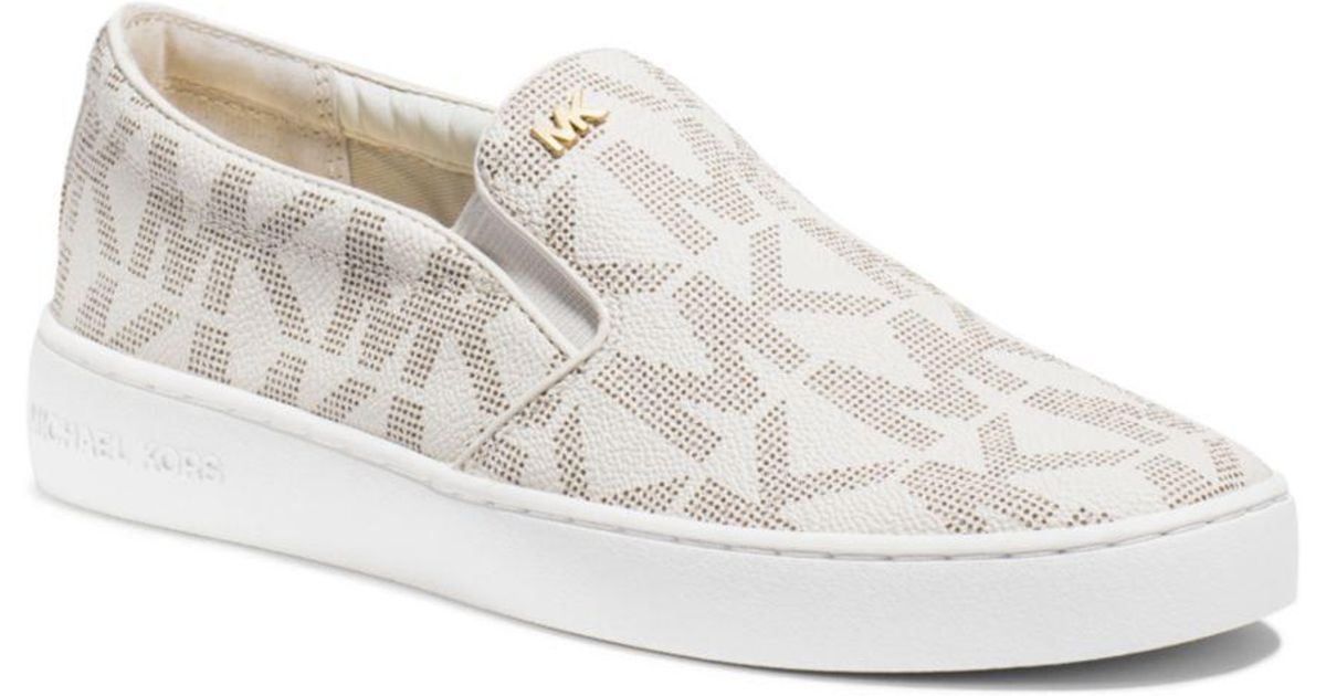 michael kors keaton slip on vanilla