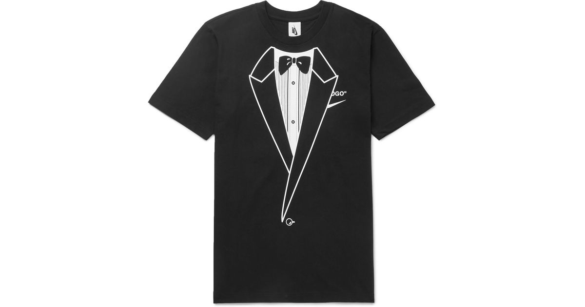 maglia nike logo off white