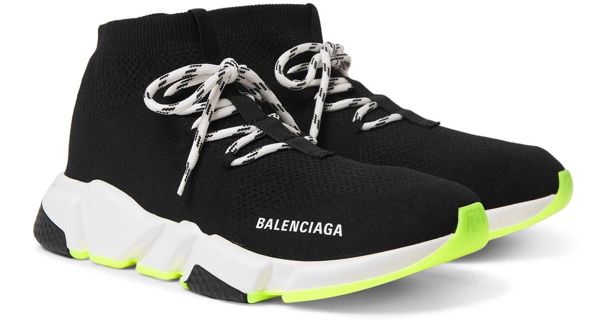 balenciaga speed knit black