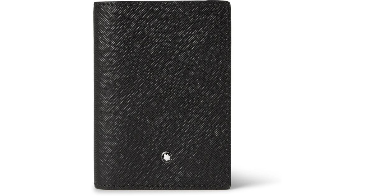 lyst montblanc sartorial cross grain leather bifold cardholder in black for men - Bifold Card Holder lyst montblanc sartorial cross grain leather bifold cardholder in black for men - Bifold Card Holder