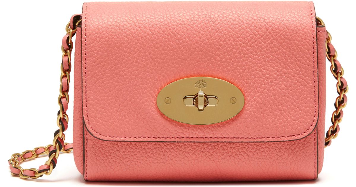 Lyst - Mulberry Mini Lily in Pink