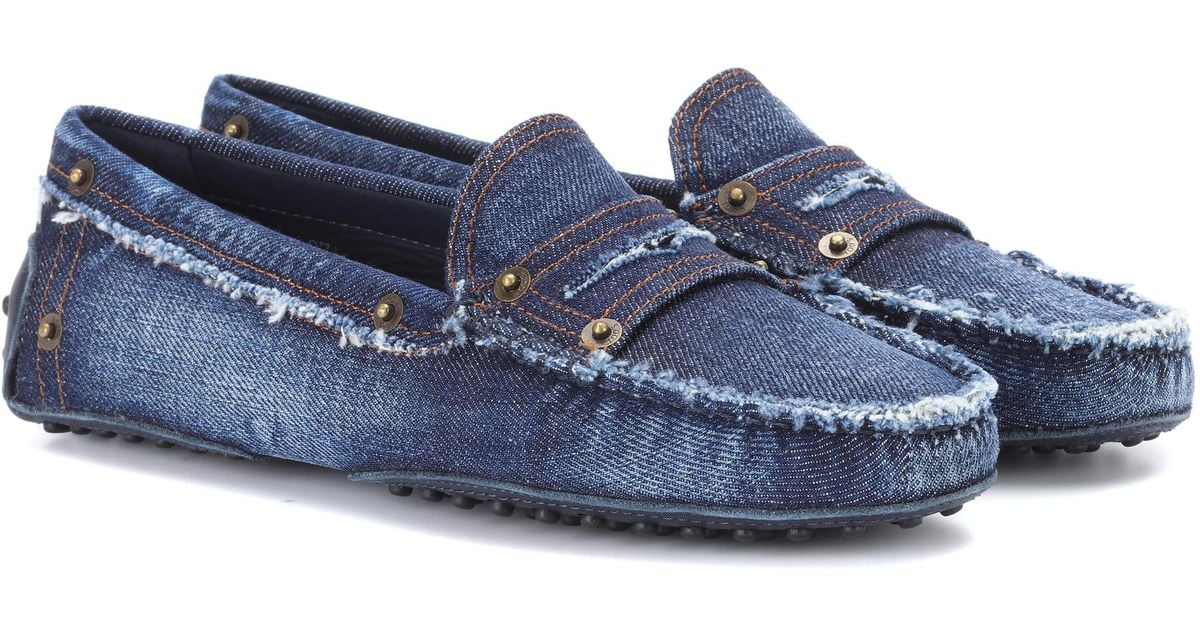 denim and loafers
