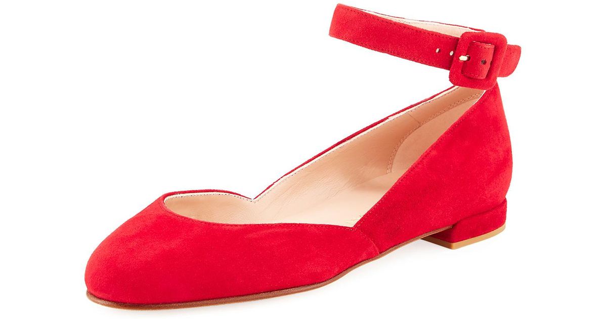 stuart weitzman ballerina flats