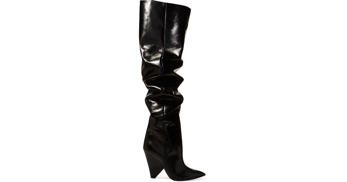 Laurent Lyst Niki Coloris Noir Saint Glacé En Bottes Cuir BaxpwrBSn