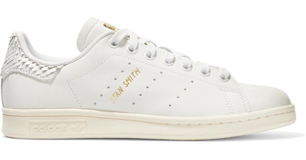 stan smith snake white