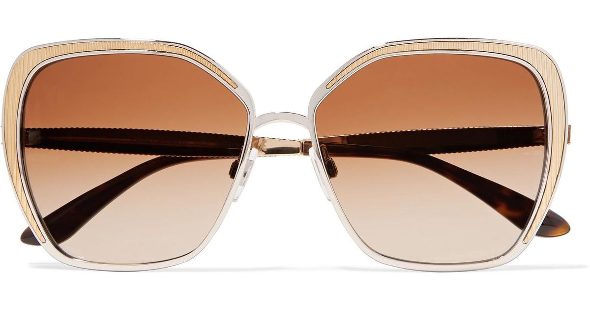 con metalizado sol plateado Lyst en Gafas Dolce dorado dorado de en Gabbana de marco y tY5SSFx6wq