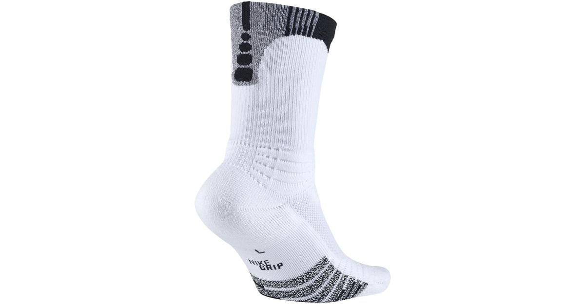 nike elite basketball socks white