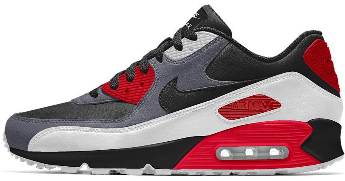 Lyst Nike Air Max 90 Id Women's Shoe in Red Lyst Nike Air Max 90 Id Women's Shoe in Red