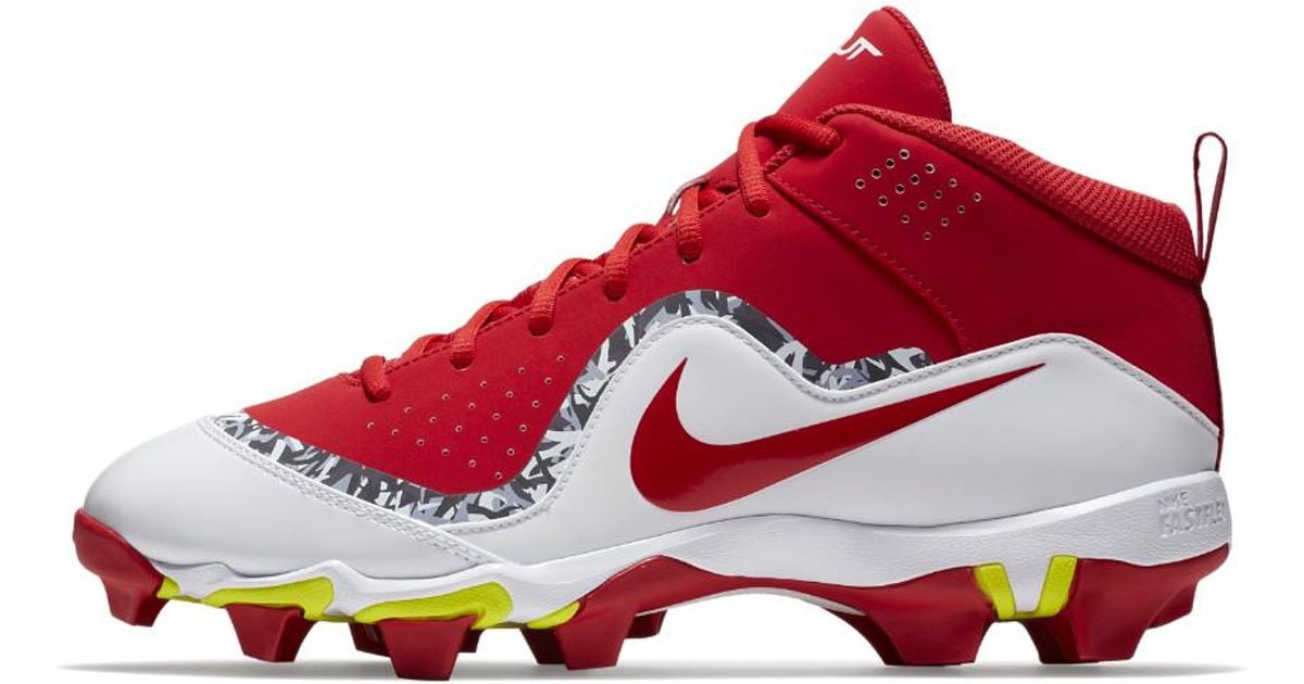 Lyst Nike Force Trout 4 Keystone Men's Baseball Cleats in Red for Men
