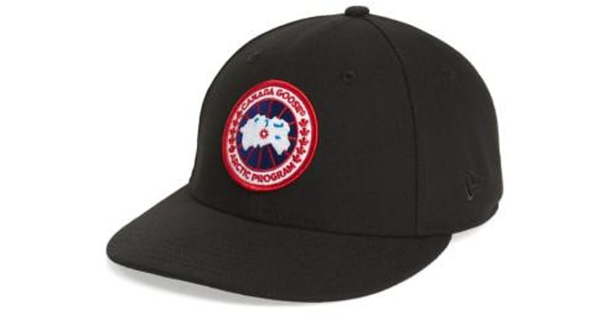canada goose black baseball cap canada goose black baseball cap