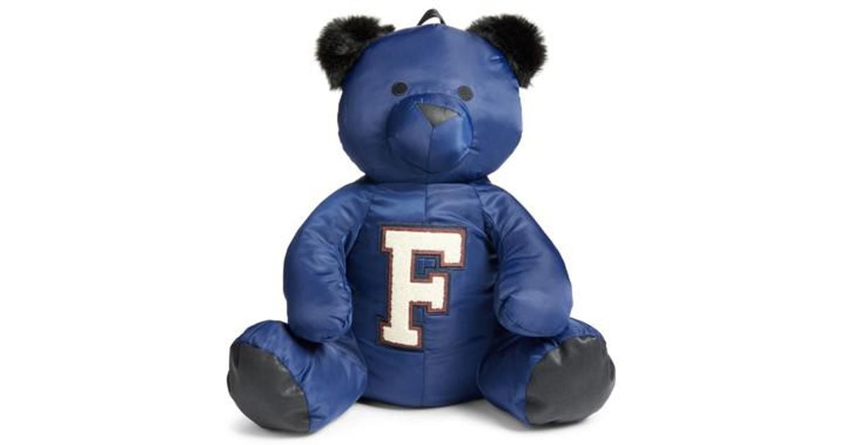 PUMA Fur Teddy Bear Backpack in Sterling Blue (Blue) - Lyst