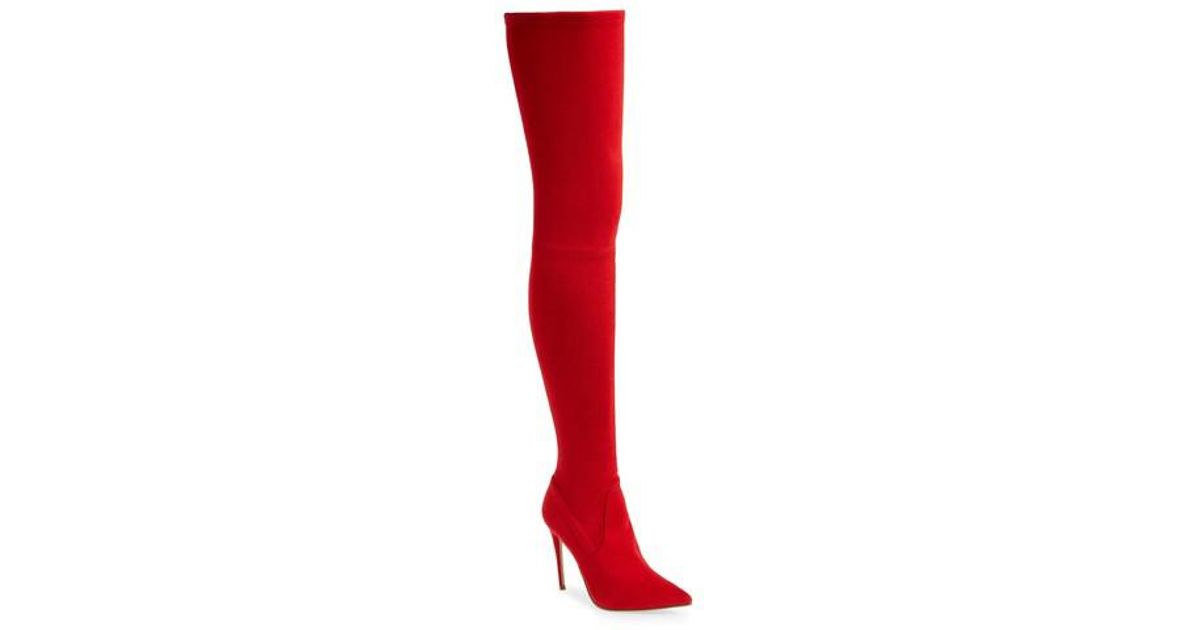 dominique red steve madden