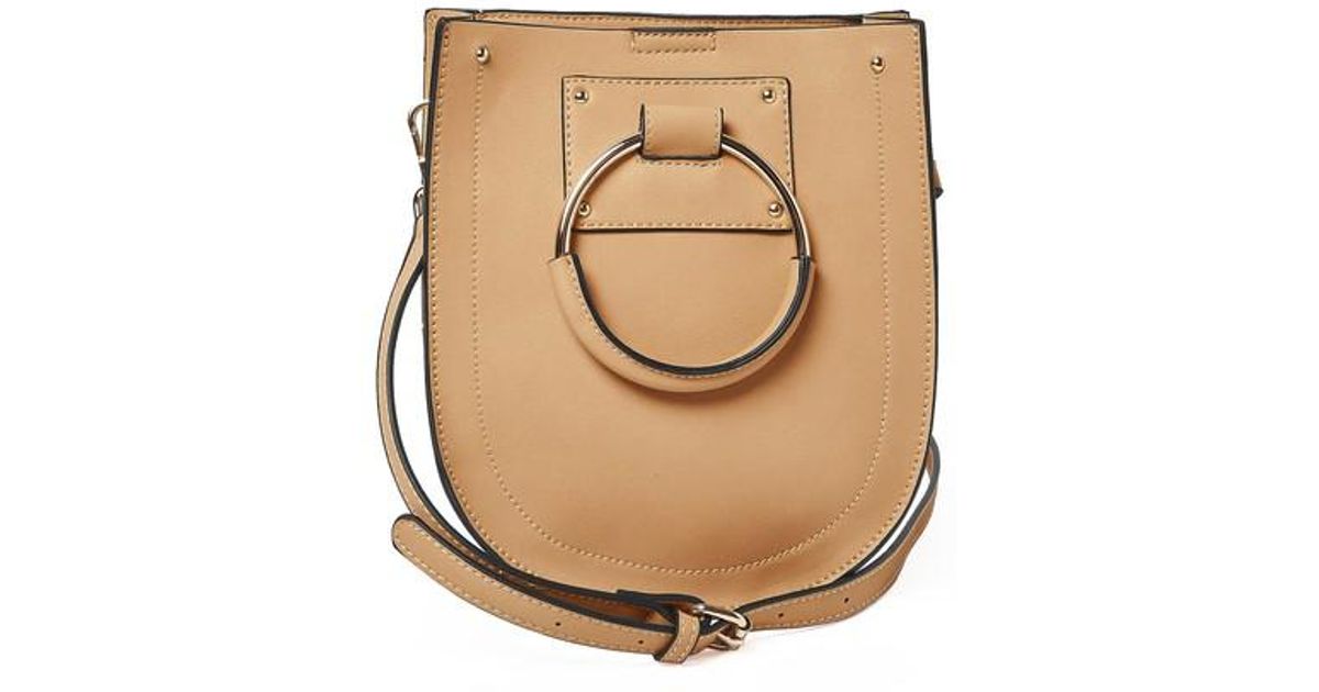Lyst Urban Originals Scandi Vegan Leather Crossbody Bag In Natural