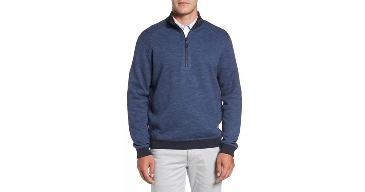 tommy bahama pullover reversible