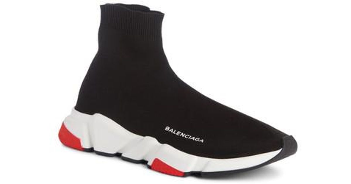 Lyst - Balenciaga Speed High Slip-on in Black for Men