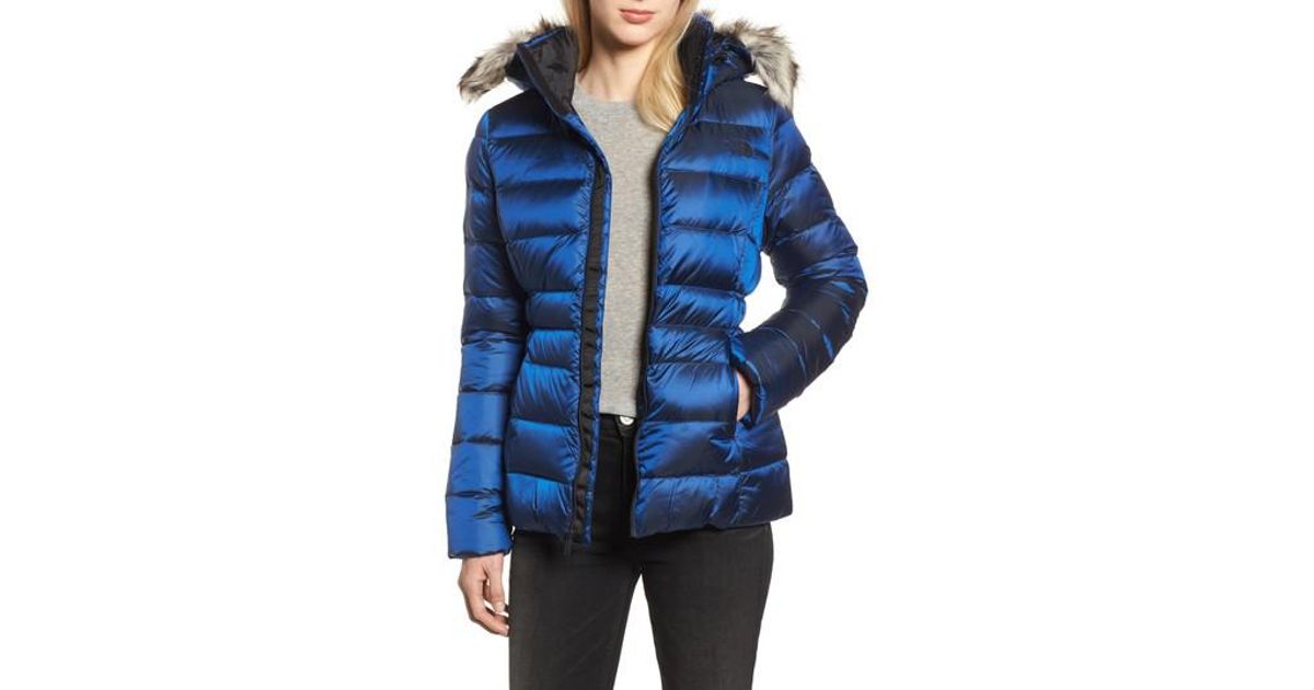 north face gotham shady blue