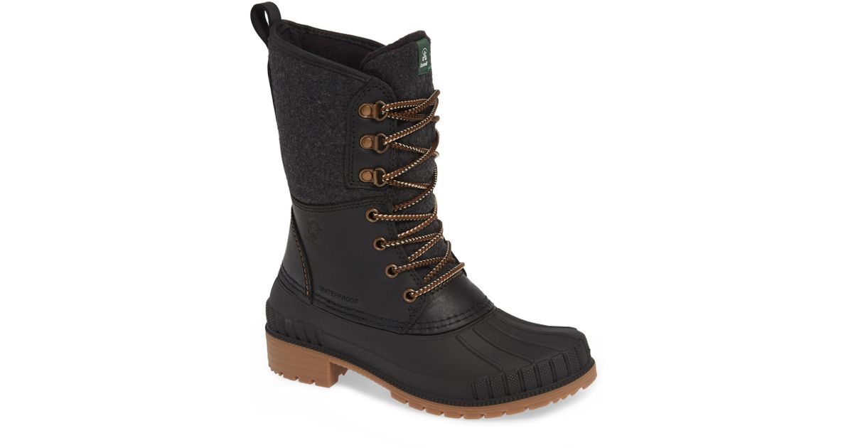 Kamik Sienna 2 Duck Boot in Black - Save 20% - Lyst