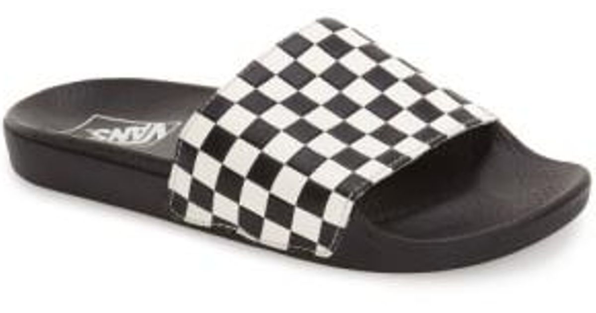 vans black and white checkerboard flip flops vans black and white checkerboard flip flops