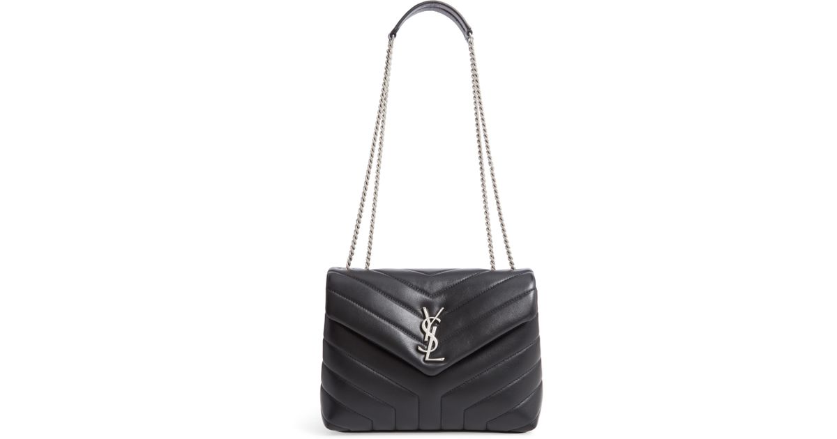 saint laurent loulou small leather shoulder bag women stores