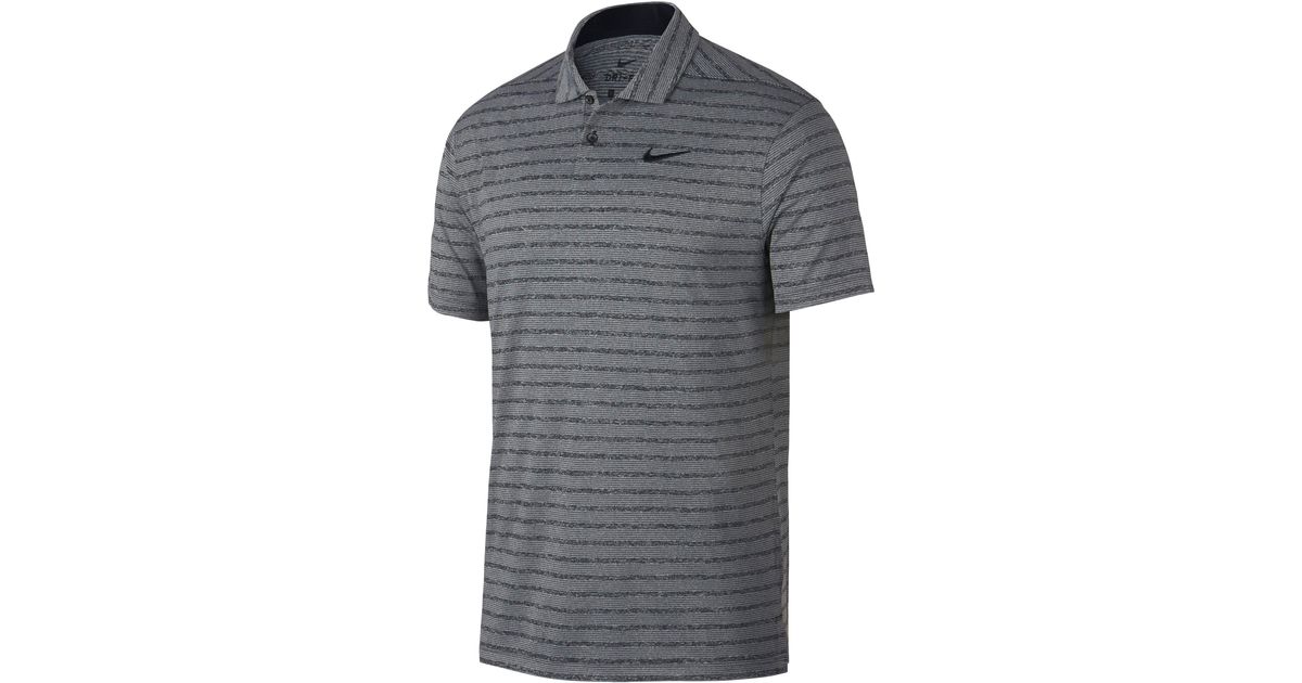 nike men's vapor stripe golf polo