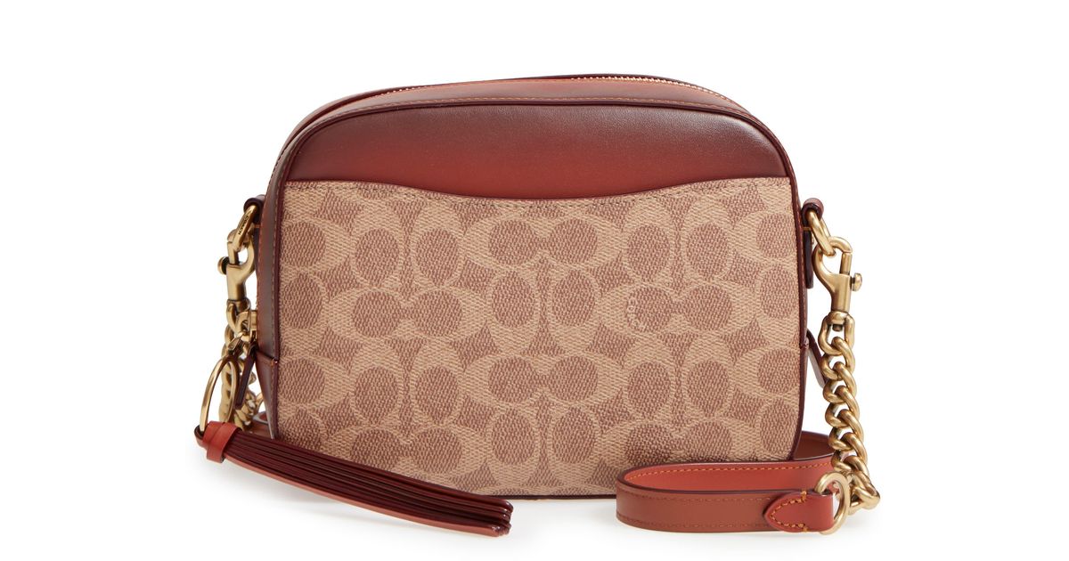 Coach Signature Canvas Camera Bag Crossbody IUCN Water