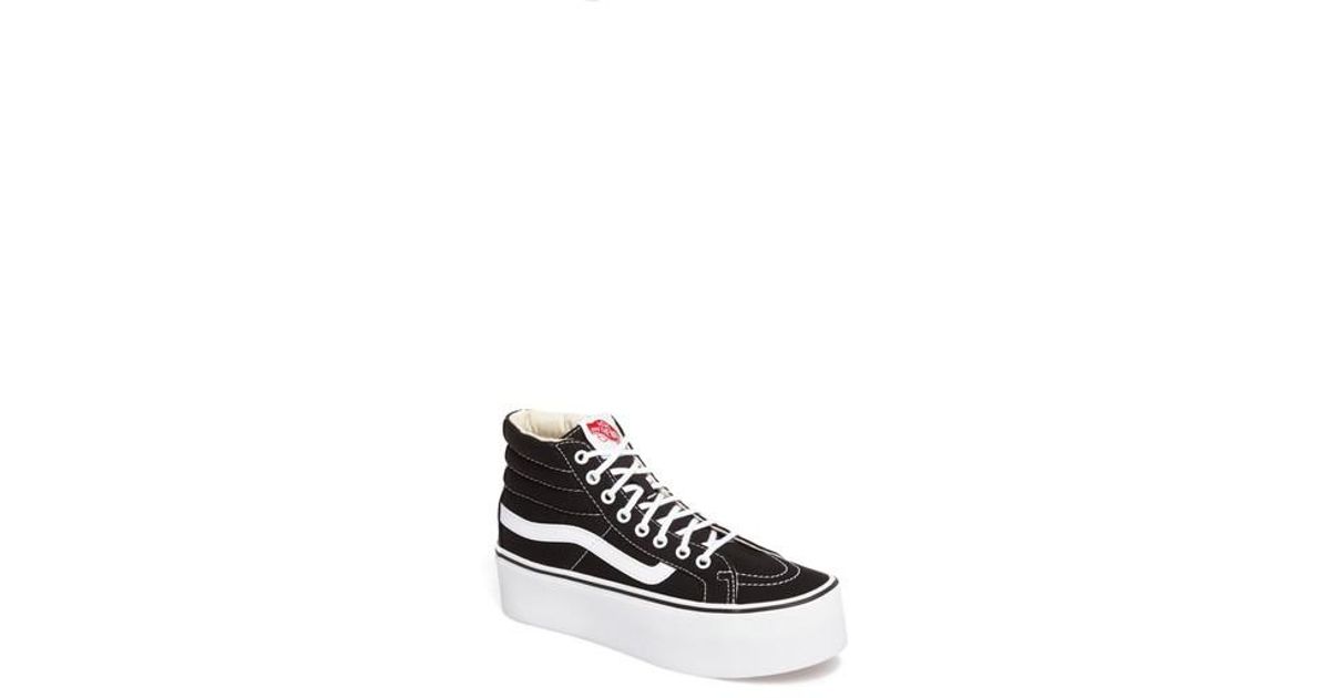 vans sk8 hi platform zwart vans sk8 hi platform zwart