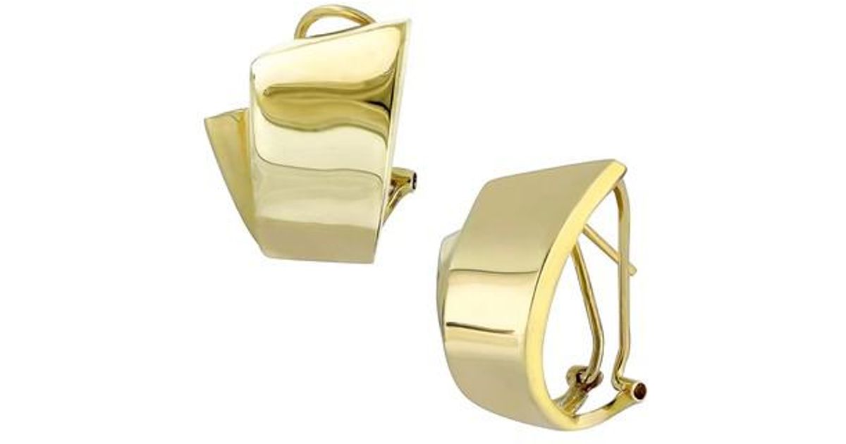Lyst Bony Levy Hoop Earrings Nordstrom Exclusive In Metallic