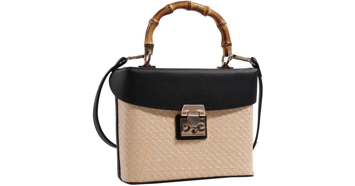 Lyst Isabelle Handbags Gie Shoulder Bag In Black