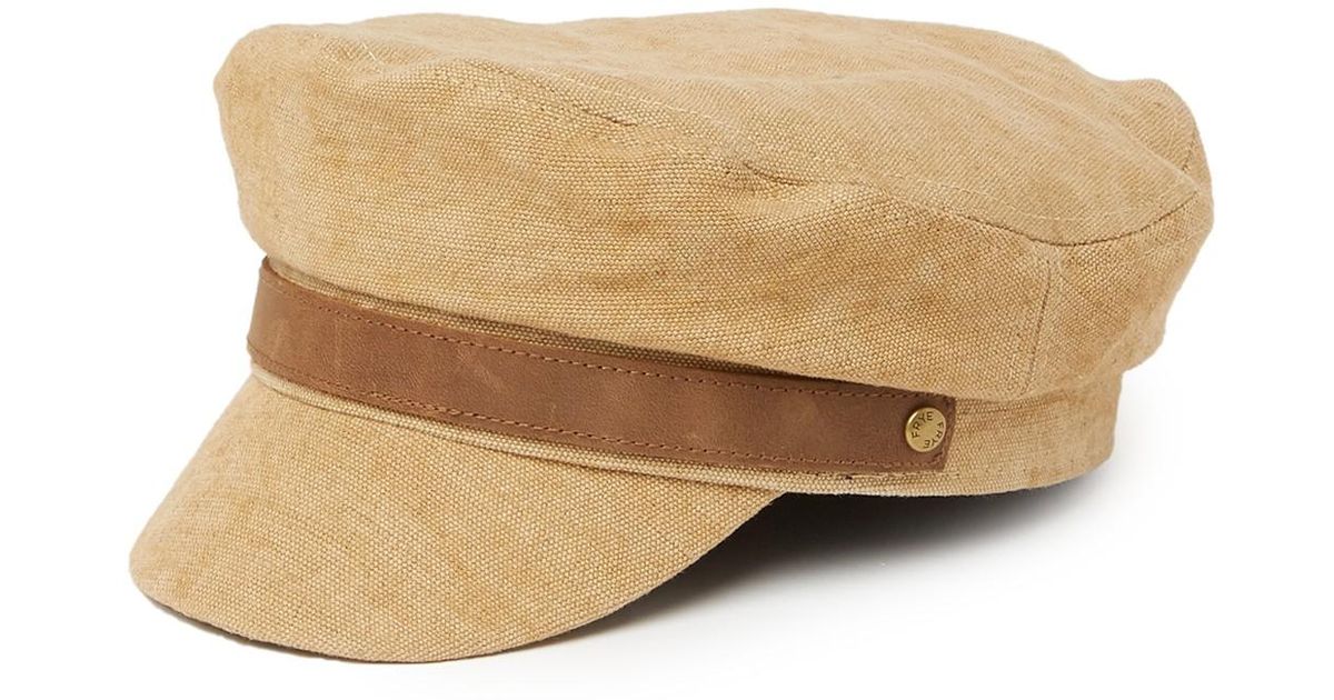 Frye Canvas Fiddler Hat in Natural - Lyst