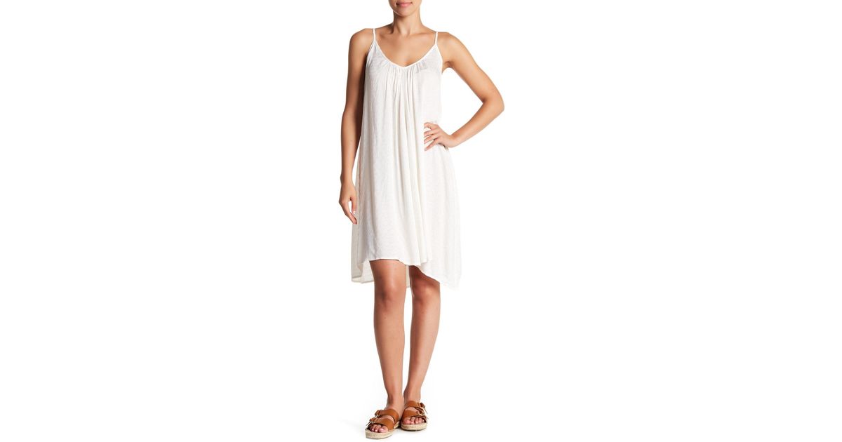 Spaghetti Strap Trapeze Dress