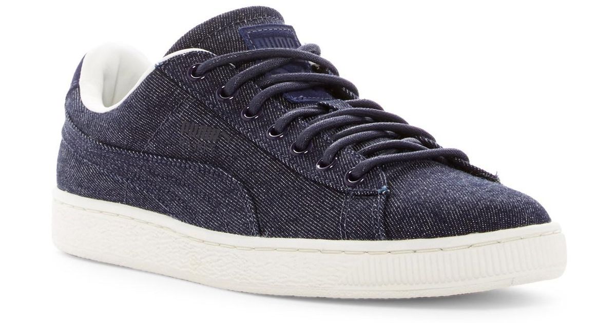 puma basket denim puma basket denim