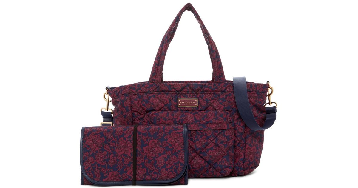 Lyst Marc Jacobs Quilted Mini Paisley Baby Bag Changing Pad In Lyst Marc Jacobs Quilted Mini Paisley Baby Bag Changing Pad In Purple