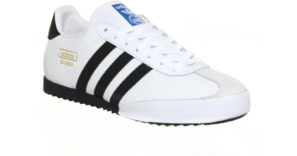 adidas Bamba in White for Men - Lyst
