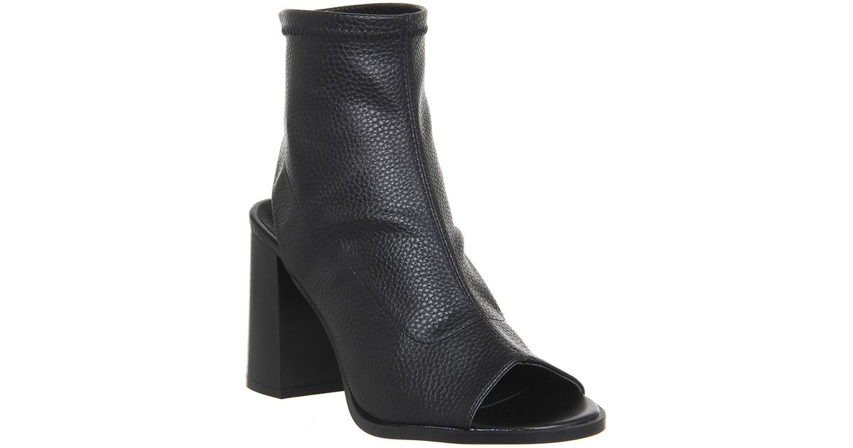 Lyst Office Jaybird Stretch Cut Out Boots In Natural