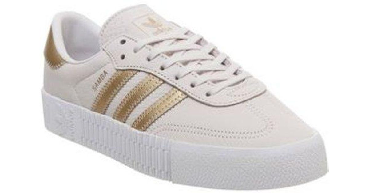 adidas sambarose beige