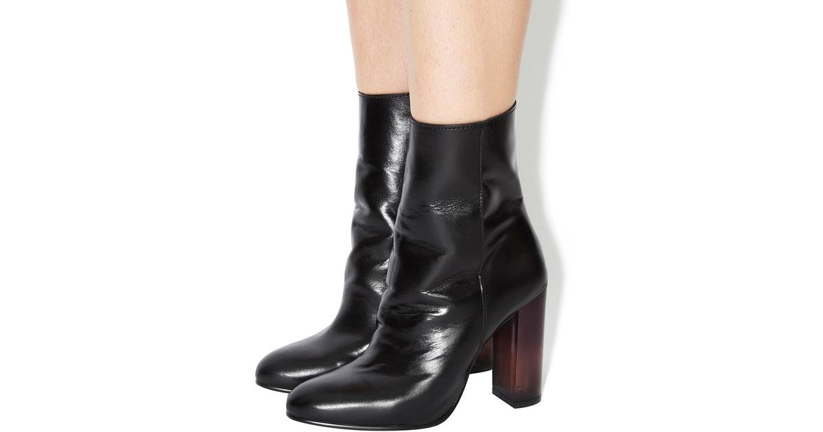 Lyst Office Immense High Cut Ankle Boots In Black