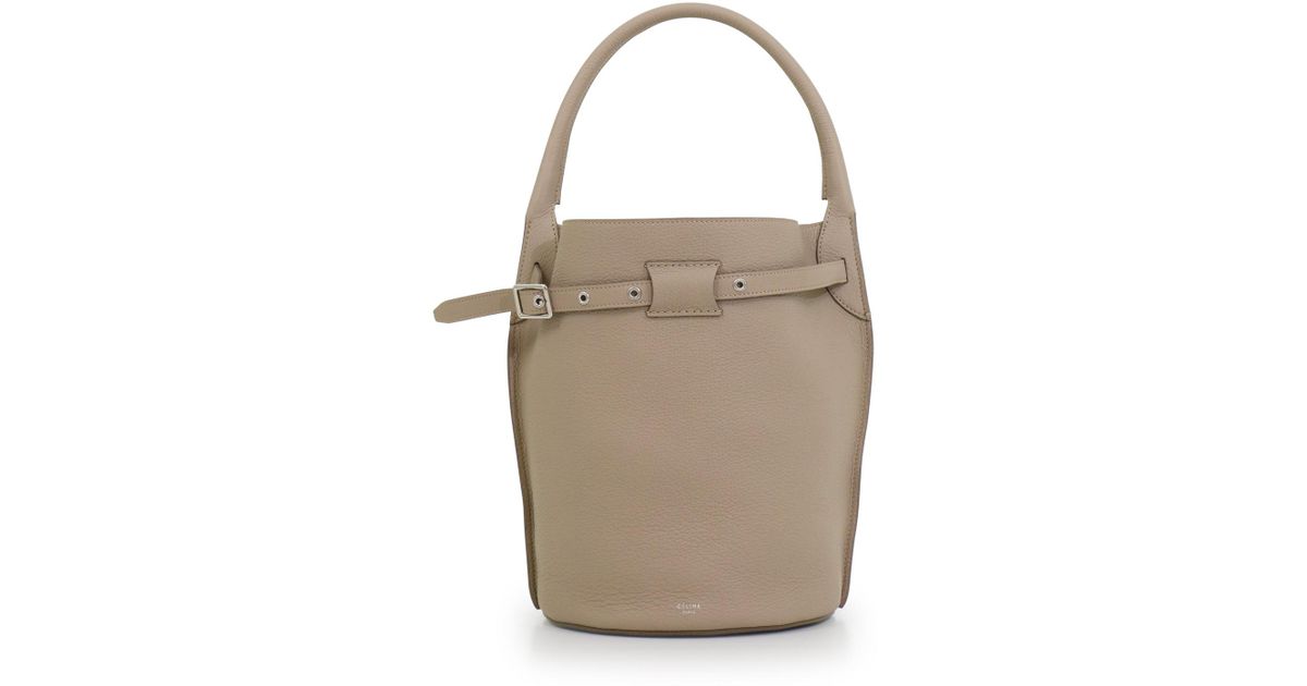 Céline Multicolor Bag Bucket Light Taupe