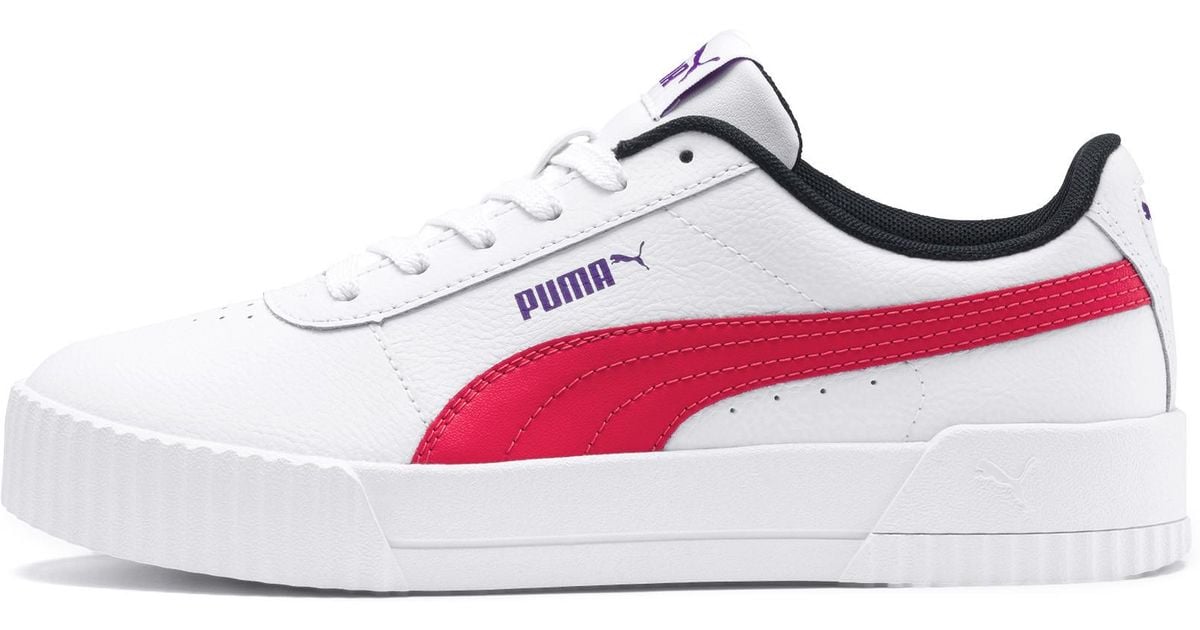 puma white sneakers carina