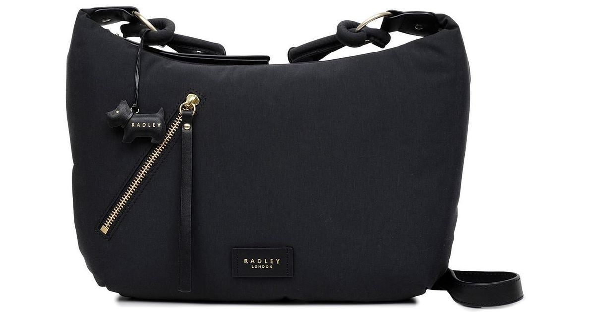 Radley Kepple Street Large Scoop Cross Body Bag In Black Lyst