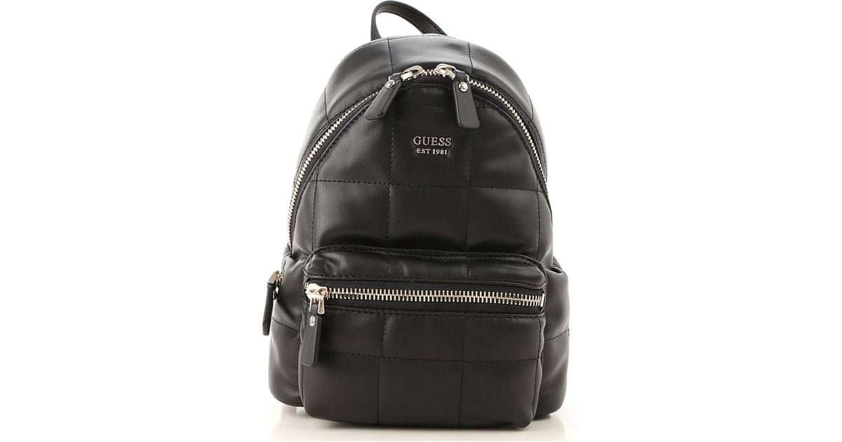 guess leather backpack