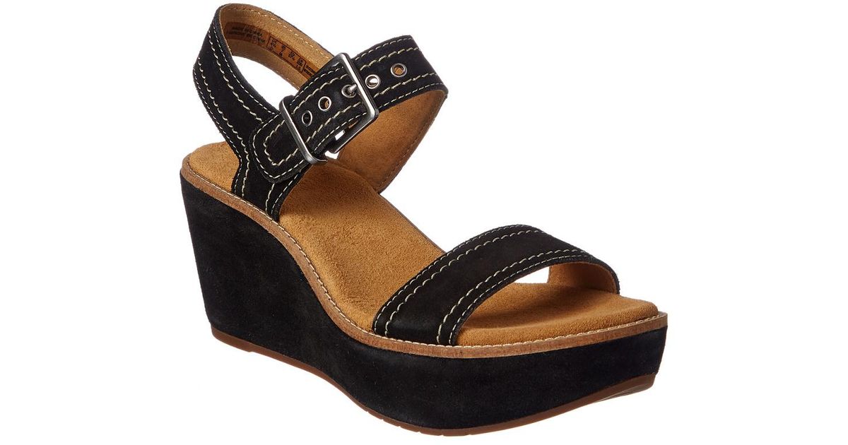 clarks artisan wedge shoes