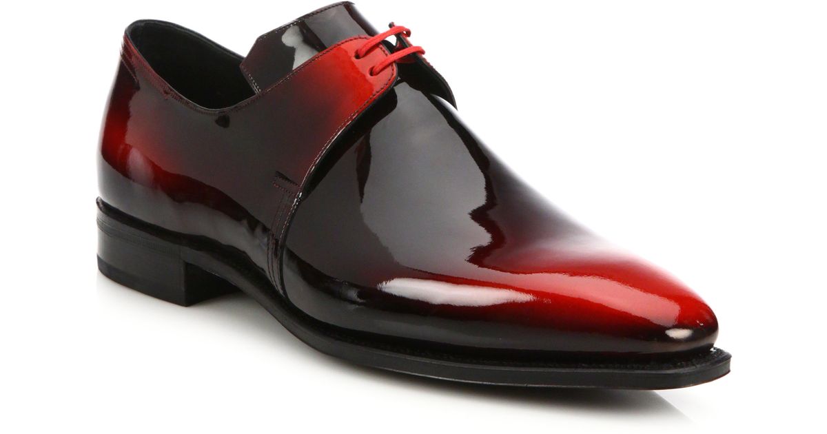 mens red and black dress shoes
