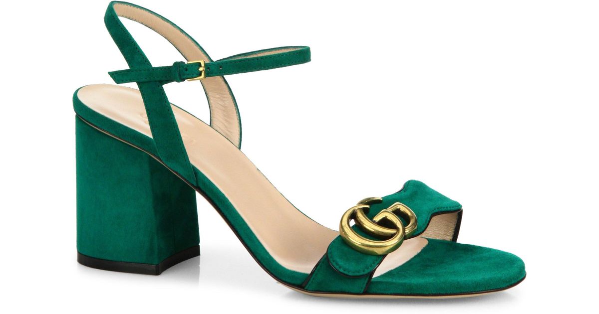 block green heels