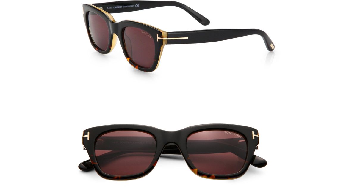 tom ford snowdon soft square sunglasses